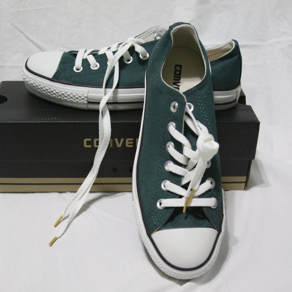 Converse All Star Low Top Deep Forest Green Women's 8 / Men's 6